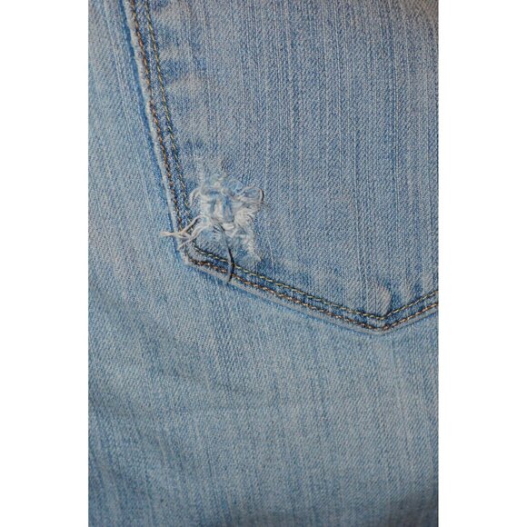 Old Navy Women's Jeans Size 12 The Flirt Distressed Bootcut Stretch Light Wash - Picture 8 of 9